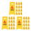45Pcs Interactive Plastic Traffic Sign Set for Kids Educational Play 7