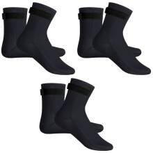 3Paires Natation Noir Confortables Résistantes