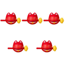 5Sets Leuk Cartoon Percussie Instrument Kantoor Ontspanningsspeelgoed