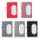 For  Tablet Pixel Tablet Denim Pattern Protective Cover Tpu Soft Case Be Connected to the Sound Case,Silver-Gray 3
