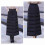 Winter Half Apron Down Cotton 300g Black M-5XL 13