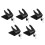 5Sets Portable Handheld Reader Holder Black Plastic Scanner Stand 9