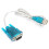 Ανθεκτικό καλώδιο μετατροπής USB σε RS232, USB2.0 τύπου A, αρσενικό σε DB9, σχεδιασμός 3