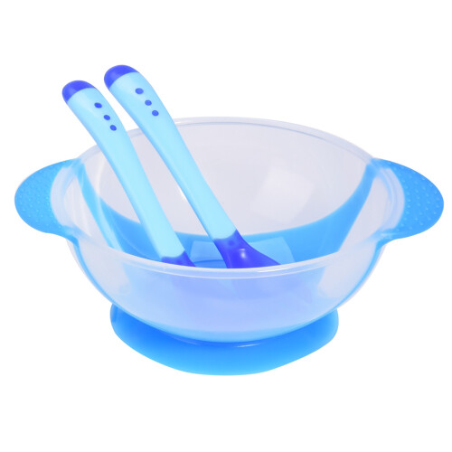 Baby Suction Tableware Set with Fork 1