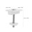 4 Pcs Bed Railing Battery Panel Installation Clamp Bracket Solar Clip 3