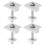 4 Pcs Bed Railing Battery Panel Installation Clamp Bracket Solar Clip 8