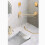 Acrylic Wall Mounted Corner Floating Shelf Gold 9