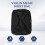 Universal Violin Carbon Fiber Case Hard Case Square Light Music Sheet Bag,Black 3