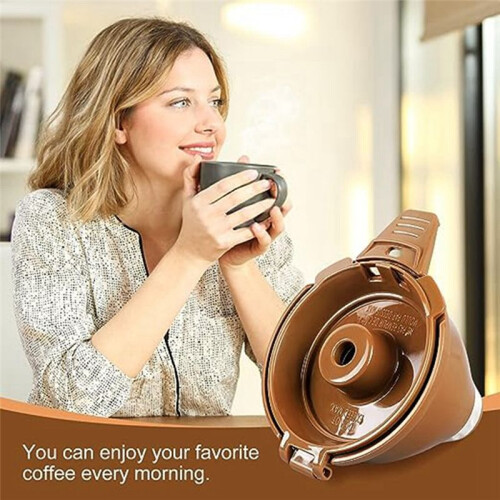 For  Coffee Maker Filter Basket Coffee Maker Accessories Reusable Single Serve Coffee Filter 1