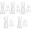 30Pcs Lightweight Double Jigger Ounce Cups Bar Bartending Tool 5