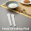 2Pcs White Ceramic Pestle for Grinding Multi-Use Kitchen Garlic Masher 8