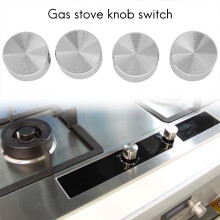 4Pcs Rotary Switches Round Knob Gas Stove Burner Oven Kitchen Parts Handles For Gas Stove