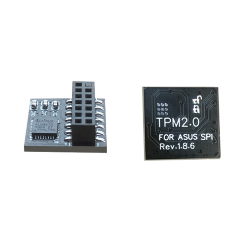 TPM 2.0 Encryption Security Module Remote Card 14 Pin SPI TPM2.0 Security Module for  Motherboard 2