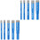 2Sets Blue Tile Drill Bits Dry Hole Saw Kit for Granite Marble Glass 3
