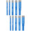 2Sets Blue Tile Drill Bits Dry Hole Saw Kit for Granite Marble Glass 6
