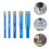 2Sets Blue Tile Drill Bits Dry Hole Saw Kit for Granite Marble Glass 9