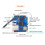 For Orange Pi Zero 3 Development Board 2GB RAM H618 WiFi5+BT 5.0 Gigabit LAN for Android 12 Debian12 Ubuntu22.04 6
