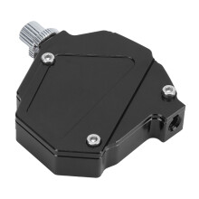 Aluminiumlegierungs-Kupplungseinschalter für Motorräder & ATV, Universalpassend, Schwarz
