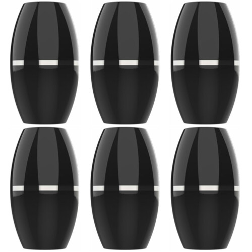 6Stk Gesichtsroller Absorbierend Hautpflege Tool Weiß Für 2