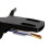 Turntable Headshell Aluminium Alloy Headshell Record Turntable Needle Replacement Phono Stylus Cartridges Rack Black 5