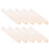 20Pcs Golden Acrylic Sample Tubes Multi-Function Laboratory Test Tubes 3