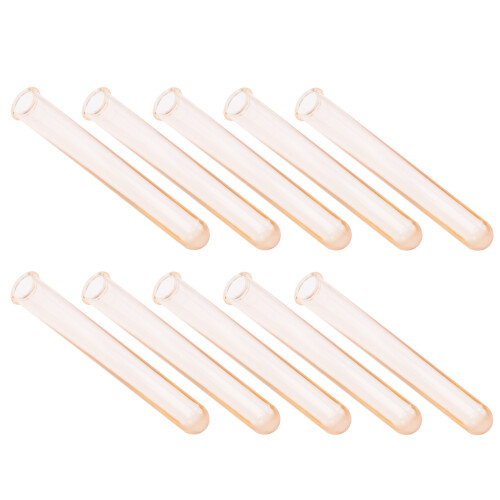 20Pcs Golden Acrylic Sample Tubes Multi-Function Laboratory Test Tubes 2