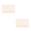 20Pcs Golden Acrylic Sample Tubes Multi-Function Laboratory Test Tubes 7