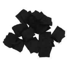 1200 unidades de almohadillas desechables de algodón negro para maquillaje