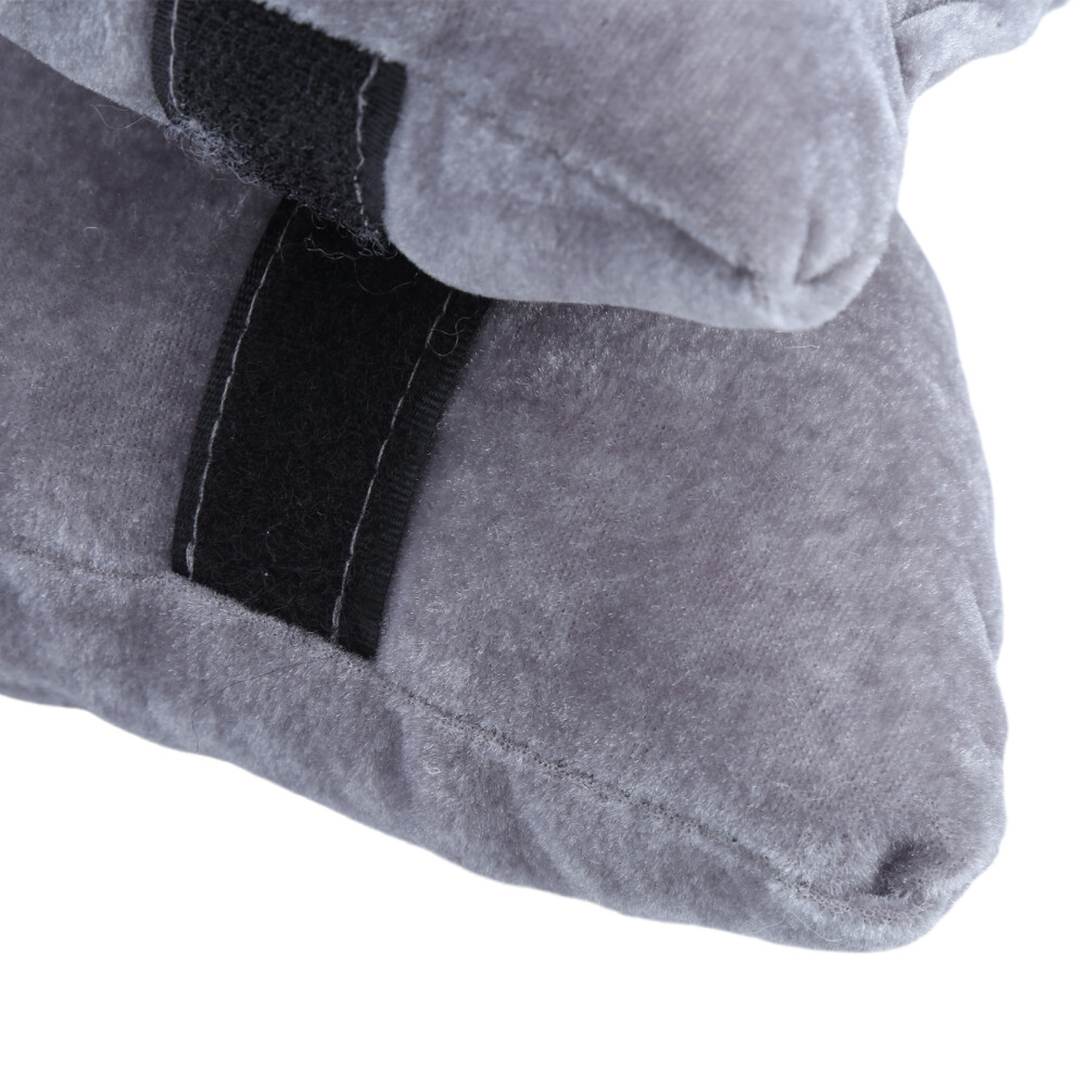 Velvet Baby Posing Pillow | Newborn Photography Props, 37Cm & 15Cm Sizes Gray 3601388317765