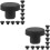 40Pcs Silicone Plugs for Holes Black Durable High Temperature Stoppers 7