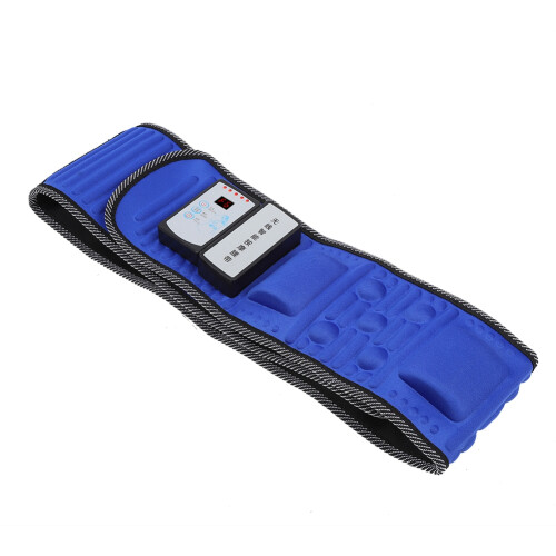 Preprogrammed Massage Modes Vibration Mat With Handheld Controller And Human Vertebral Curve Design For Efficient Muscle Relaxation And Posture 1