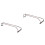 2Pcs Light Brown Wine Rack Stemware Holder Glass Hanger for Kitchen 4