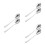 6Pcs Stainless Steel Silver Spaghetti Servers Practical Home Use 8