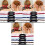 9Pcs Hair Bun for Party Use Assorted Color Easy Style 2