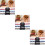 9Pcs Hair Bun for Party Use Assorted Color Easy Style 8