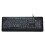 Light Up Large Print Keyboard With White Backlight, Full Size Ergonomic Quiet USB Wired Keyboard Suitable For Elderly Featuring Non Slip Texture And 4