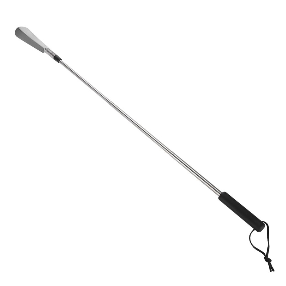 Portable Stainless Steel Shoe Horn Telescopic & Collapsible Handle for Easy Use