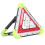 Led Emergency Triangle Light With Solar Charging Function, Multifunctional Led Work Light For Vehicle Breakdowns And Outdoor Use Featuring Power 5