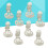 100pcs Diy Stainless Steel Shoe Clips Silver Flat 7