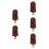 5Pcs Coffee Plush Ice Cream Pillows Soft Decorative Cushions for Home 4