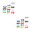 40Pcs Assorted Color Adjustable Bow Ties for Men Polyester Party Wear 3