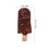 5Pcs Coffee Plush Ice Cream Pillows Soft Decorative Cushions for Home 10