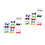 40Pcs Assorted Color Adjustable Bow Ties for Men Polyester Party Wear 8