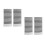 Waterproof Rubber Lash Glue Strips Assorted Colors for Home Use 4