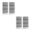 Waterproof Rubber Lash Glue Strips Assorted Colors for Home Use 6