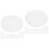40Pièces Kit Moules DIY Durable PVC Transparent Enfants 5