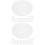 40Pièces Kit Moules DIY Durable PVC Transparent Enfants 6