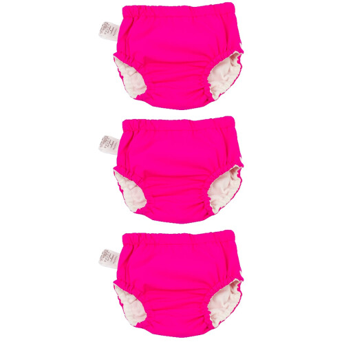 3Pièces Pantalons Natation Bébé Imperméables Rosy Polyester