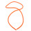 5Pcs Durable Sponge Cable Tubes Orange Derailleur Housing for Bikes 2