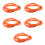 5Pcs Durable Sponge Cable Tubes Orange Derailleur Housing for Bikes 9